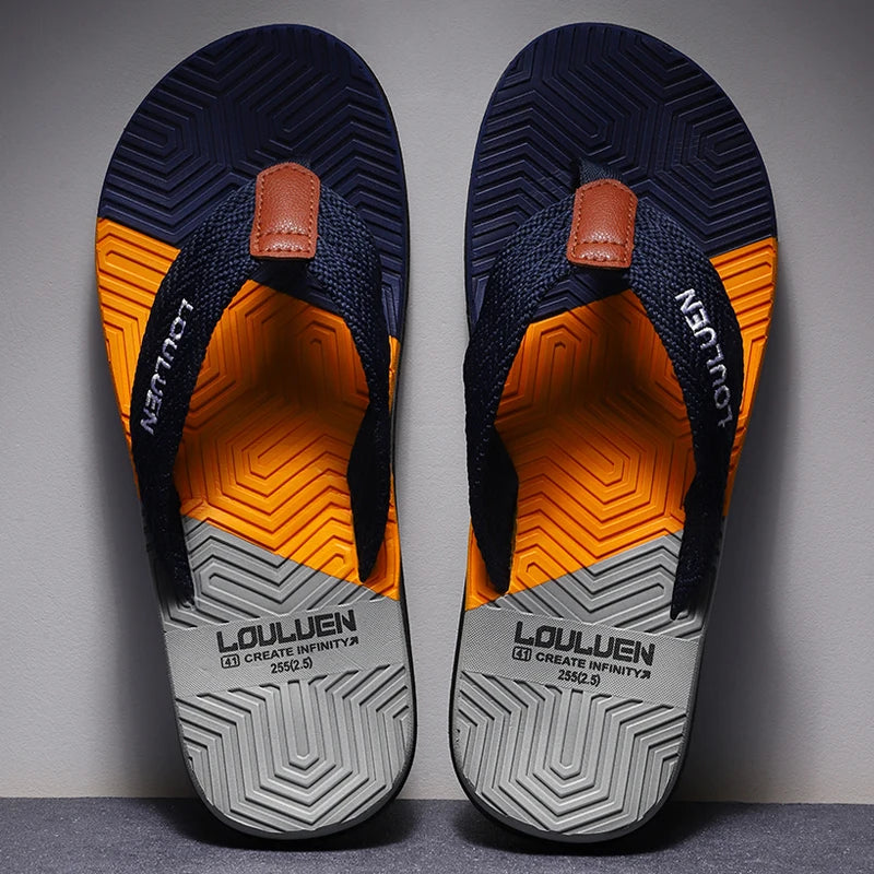 High quality men's slippers at a special price for summer