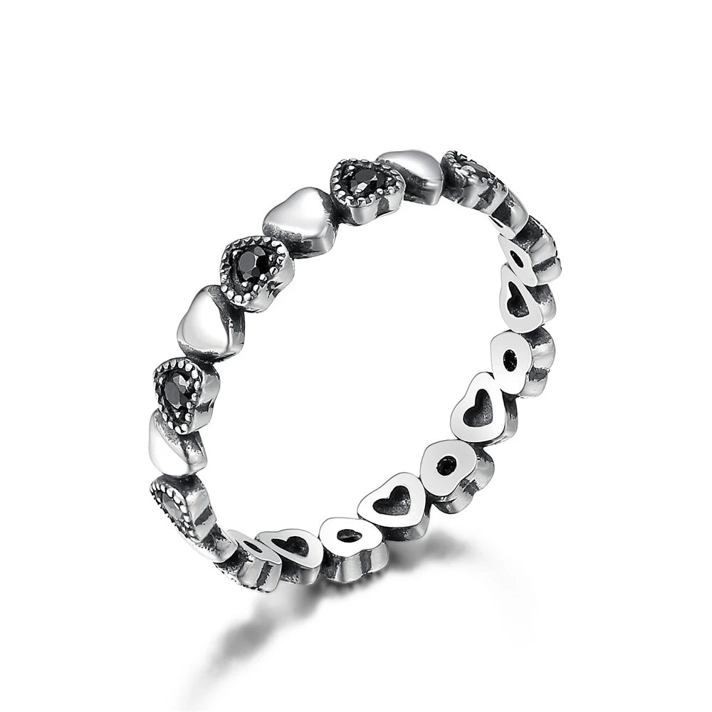 Simple 925 Sterling Silver Rings for Women