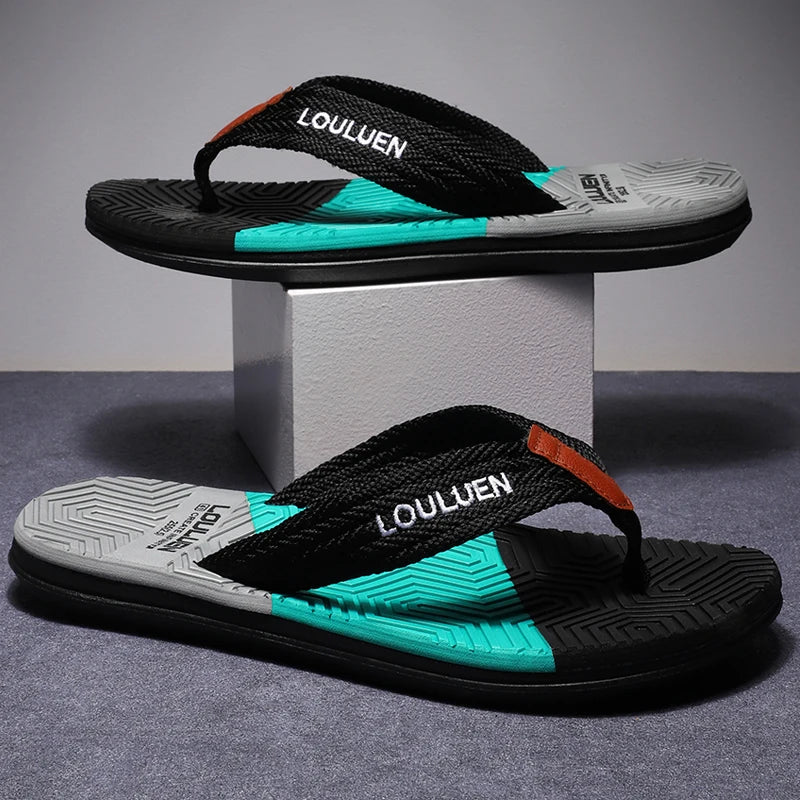 High quality men's slippers at a special price for summer