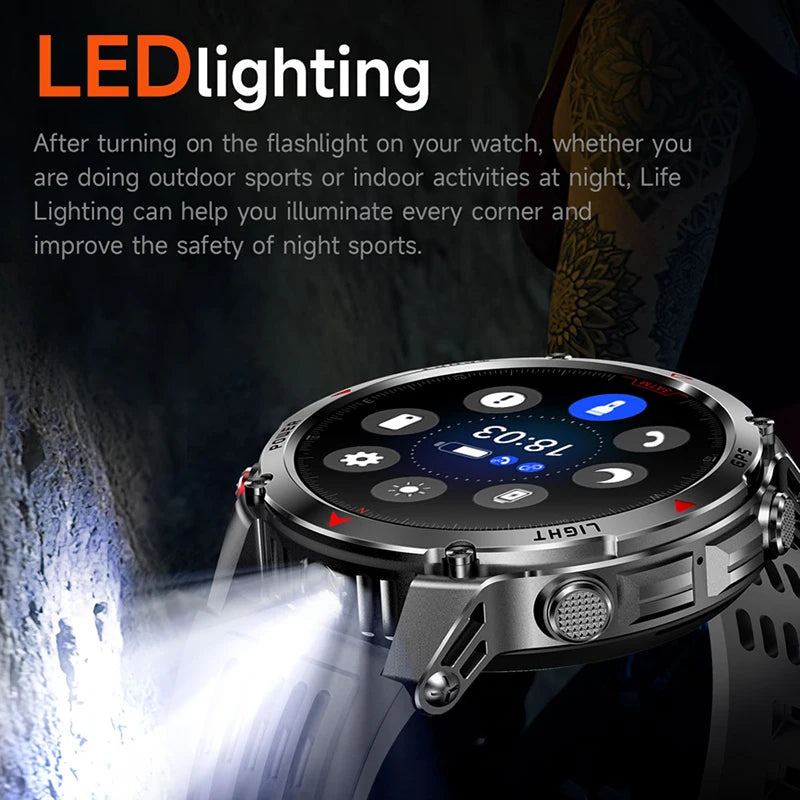 T-Rex 3 Smart Watch for Men, equipped with Global Positioning System (GPS)

ساعة T-Rex 3 الذكية للرجال، مزودة بنظام تحديد المواقع العالمي (GPS)