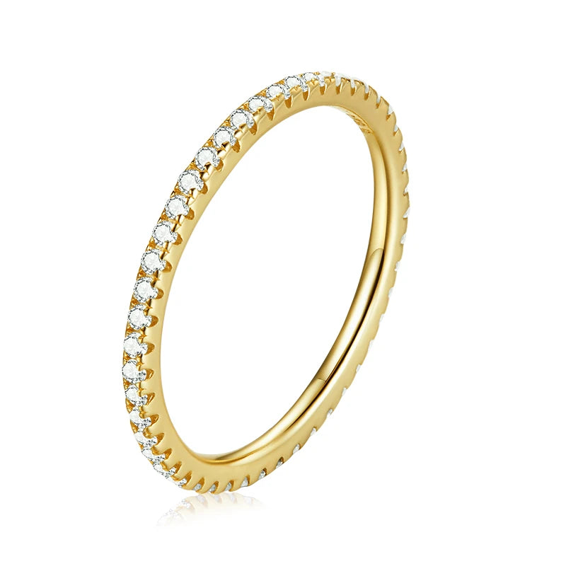 Simple 925 Sterling Silver Rings for Women