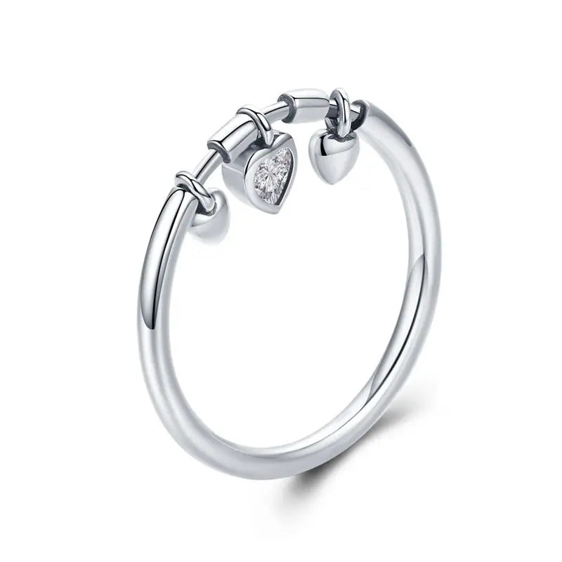Simple 925 Sterling Silver Rings for Women