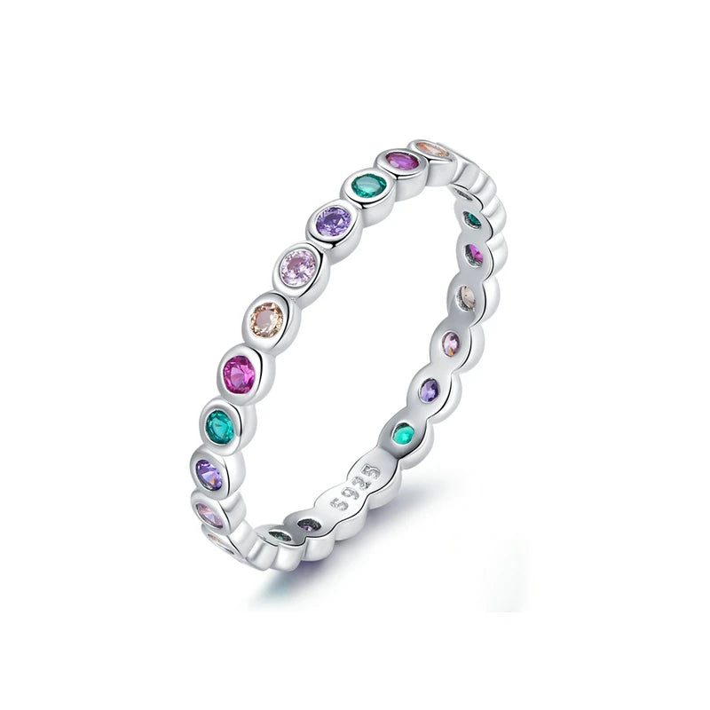Simple 925 Sterling Silver Rings for Women
