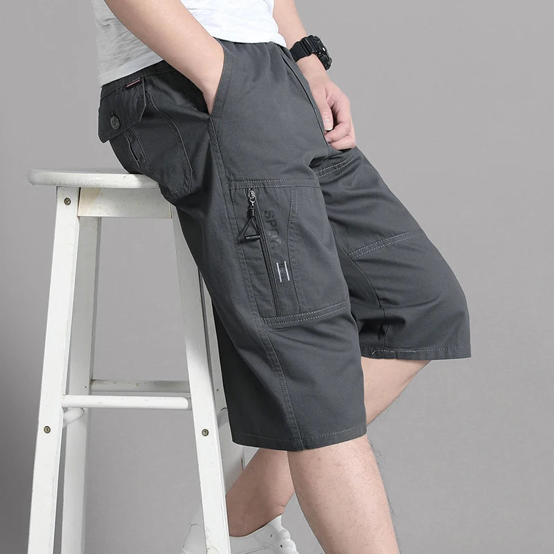 Summer cotton shorts, suitable for climbing and running, with an elastic waistband, sportswear

شورت قطن صيفي، مناسب التسلق والجري، بخصر مطاطي، ملابس رياضية