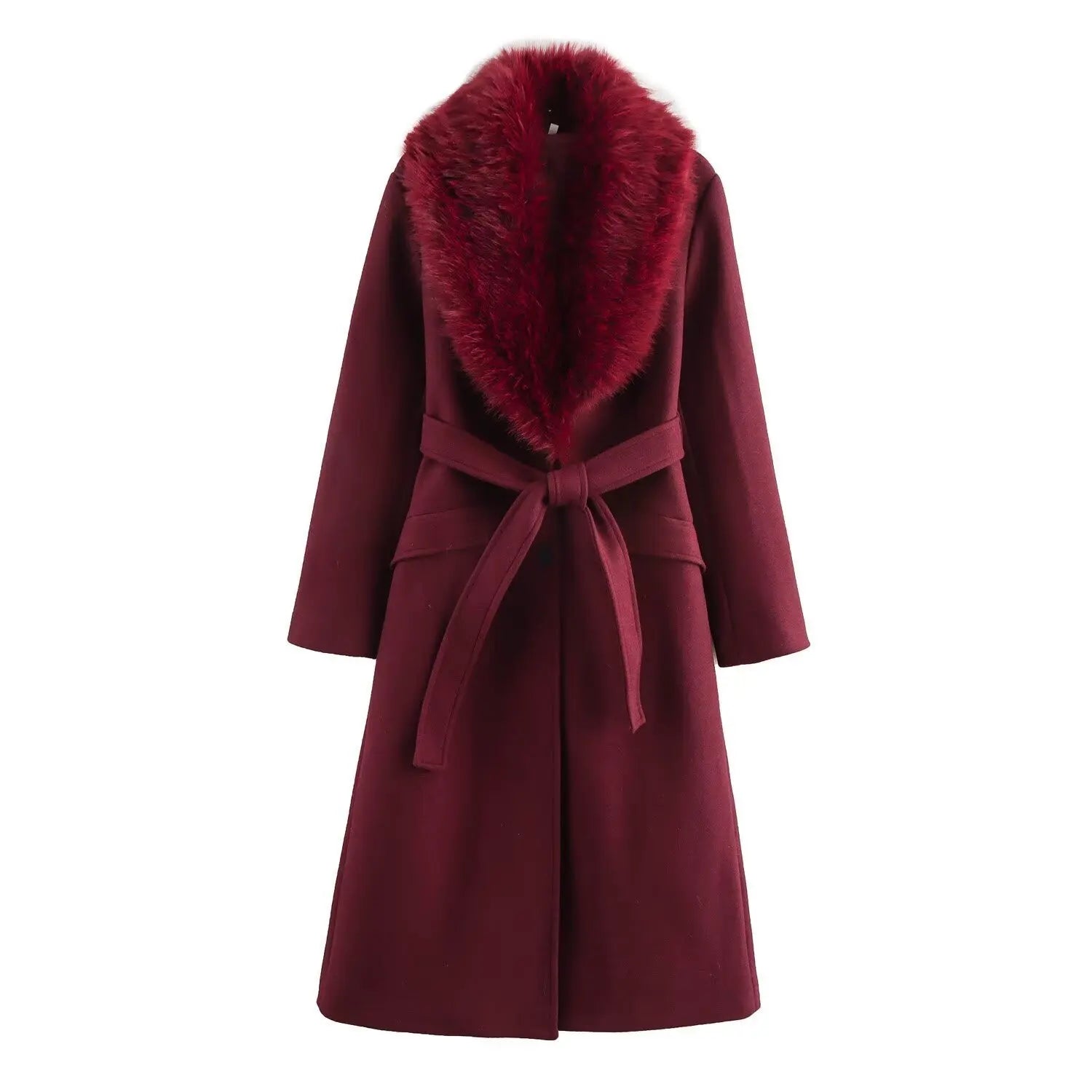 New women's winter tweed coat,