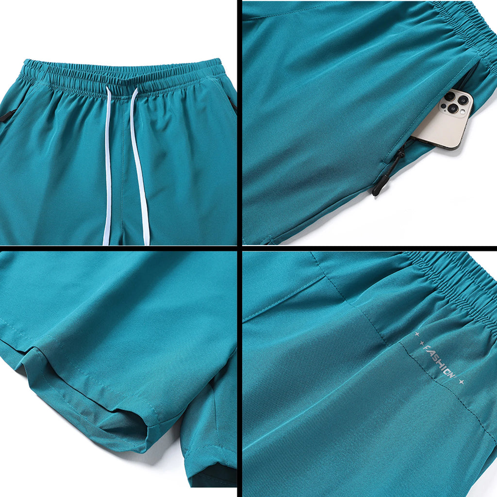 Men's quick-drying athletic shorts