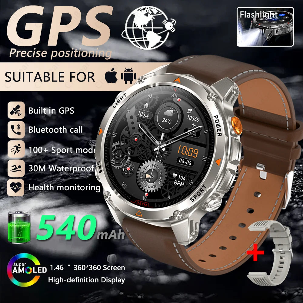 T-Rex 3 Smart Watch for Men, equipped with Global Positioning System (GPS)

ساعة T-Rex 3 الذكية للرجال، مزودة بنظام تحديد المواقع العالمي (GPS)