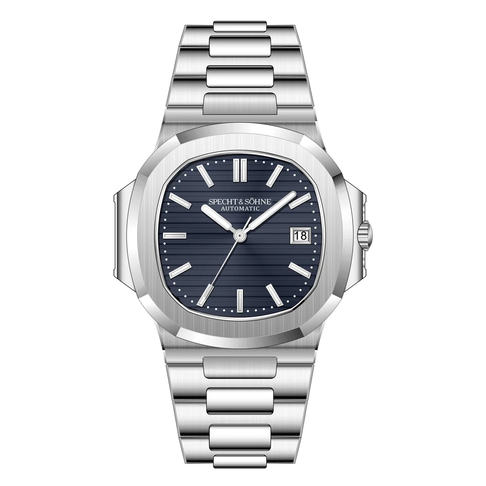 Spectrum Son Men's Automatic Mechanical Watch, Sapphire Crystal, Stainless Steel