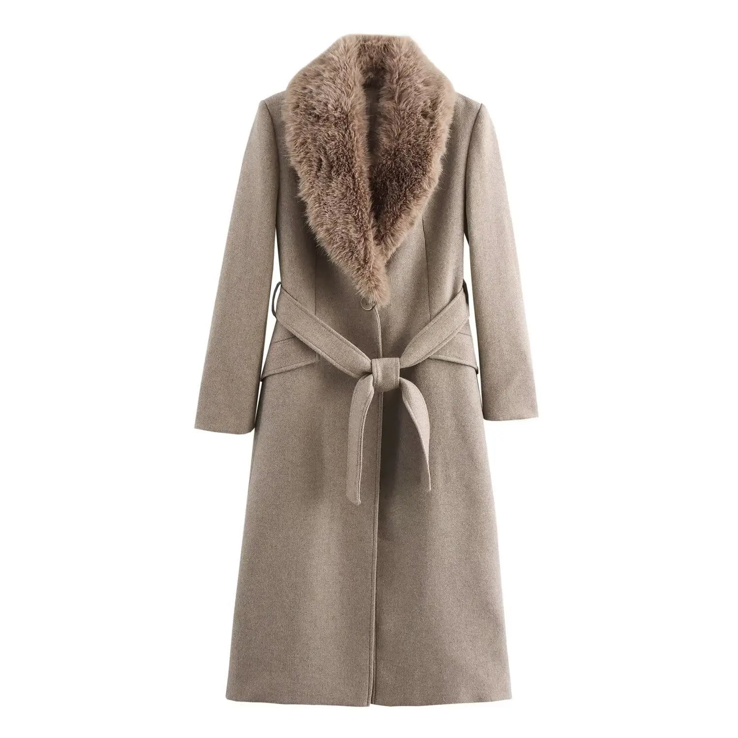 New women's winter tweed coat,