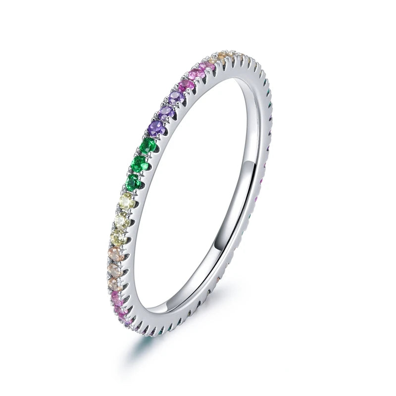 Simple 925 Sterling Silver Rings for Women