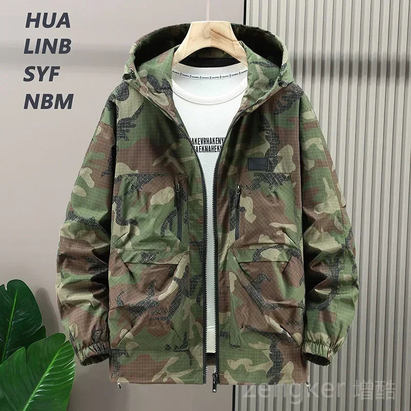 Oversized loose-fitting jacket for work, men's clothing

جاكيت فضفاض كبير الحجم للعمل ملابس رجالية