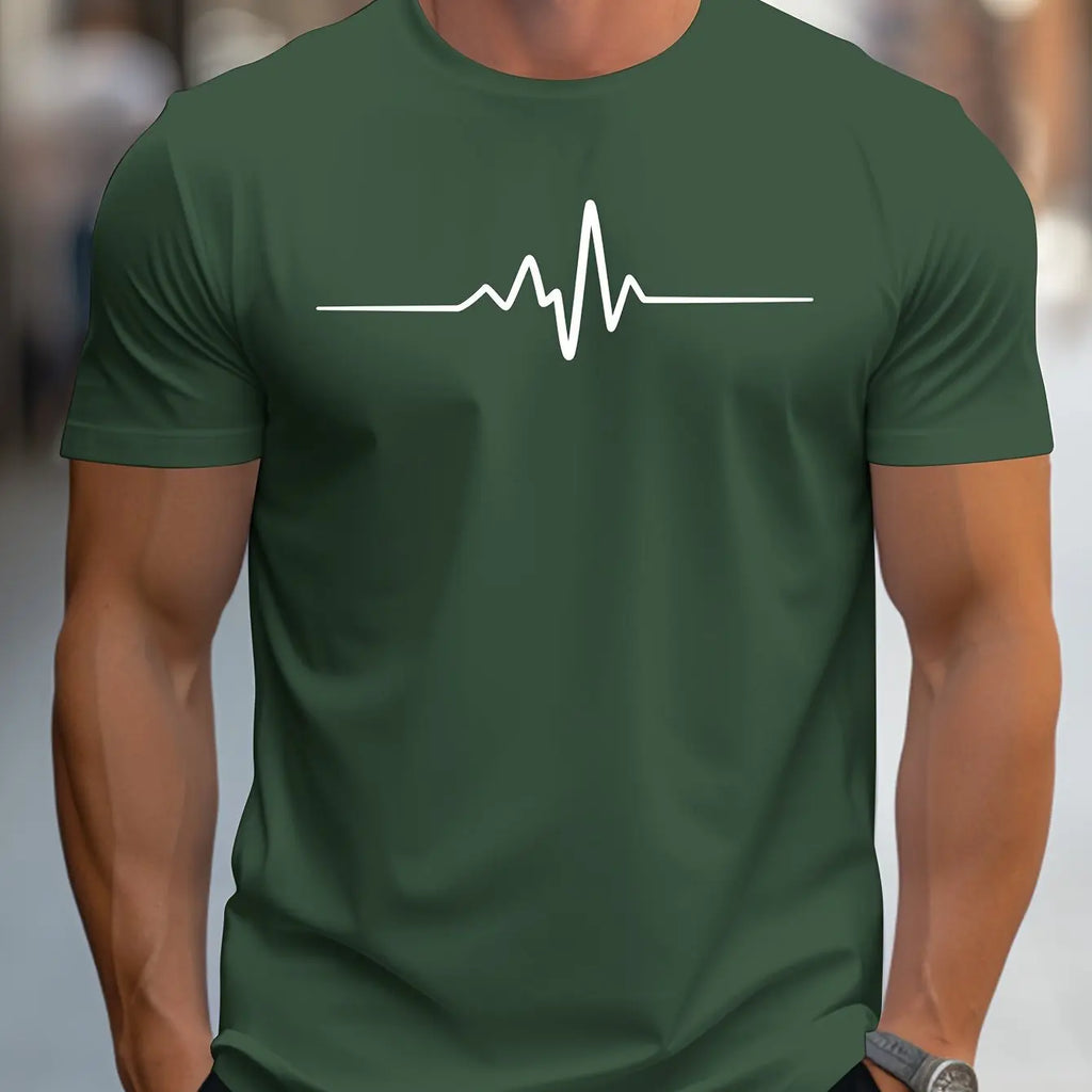 Men's summer loose-fitting t-shirt made from 100% pure cotton
تيشيرت رجالي صيفي فضفاض مصنوع من القطن الخالص 100%