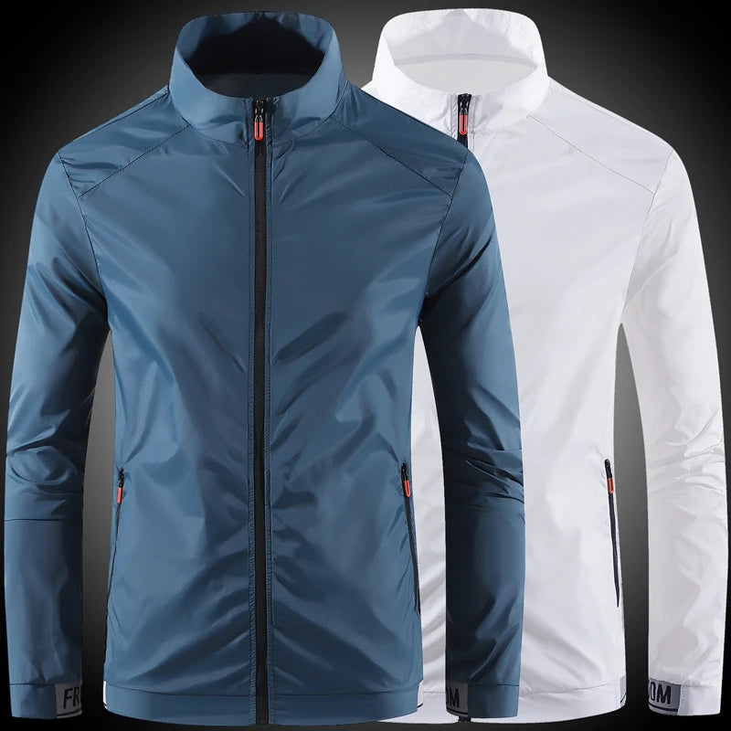 Chaqueta UV Hombre Seda de Hielo | Protección Solar
