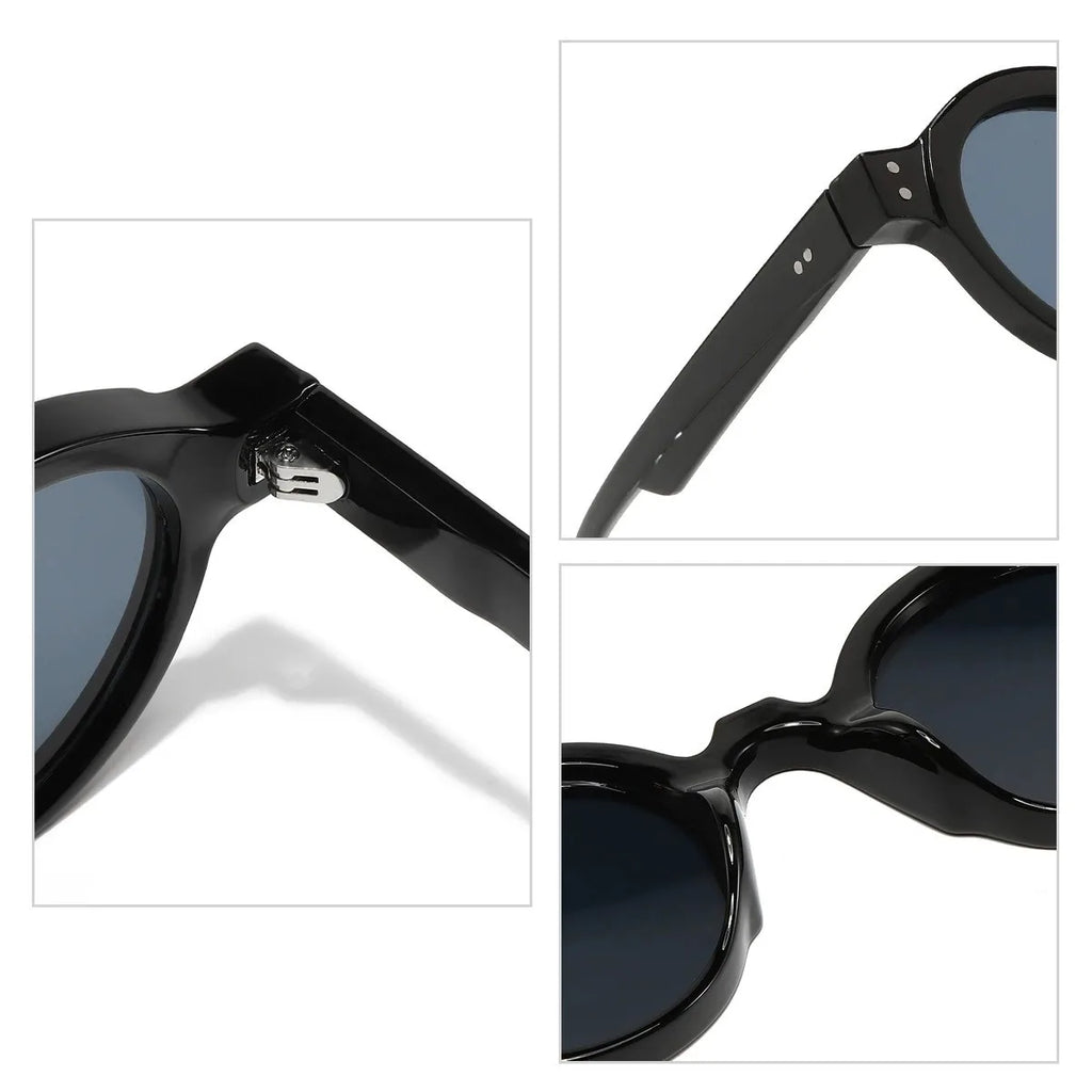 Round sunglasses for men, women, small frame prescription glasses