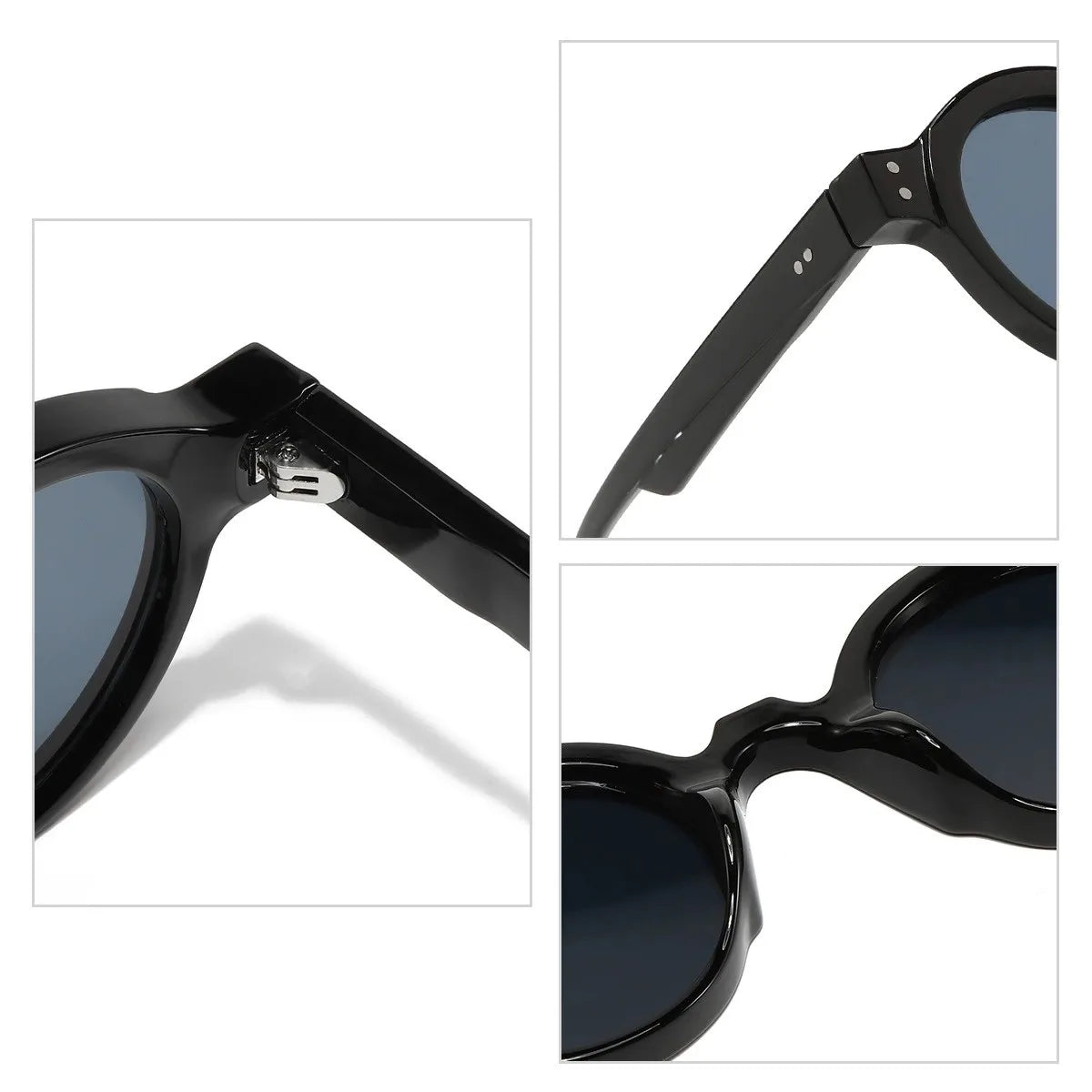 Round sunglasses for men, women, small frame prescription glasses