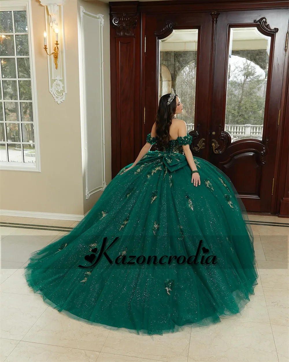 Floral Princess Cazon Dress