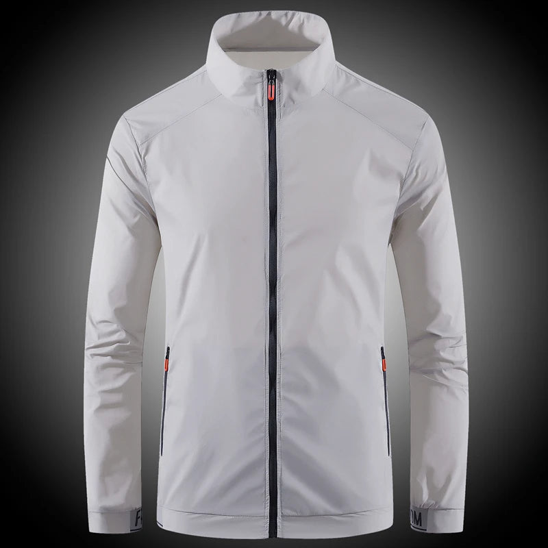 Chaqueta UV Hombre Seda de Hielo | Protección Solar