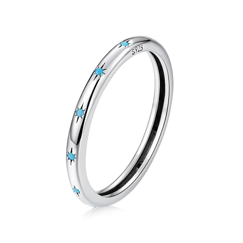 Simple 925 Sterling Silver Rings for Women