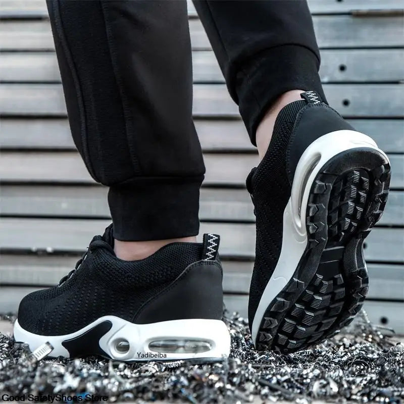 Steel toe safety shoes for men and women