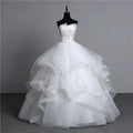 Luxurious lace quinceañera dress