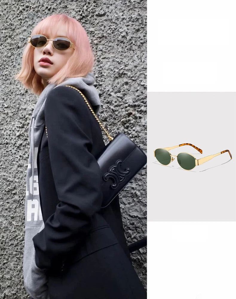 New sunglasses for women and men alloy
