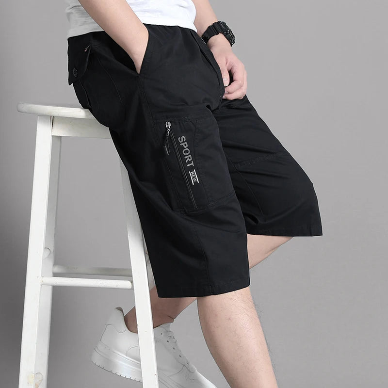 Summer cotton shorts, suitable for climbing and running, with an elastic waistband, sportswear

شورت قطن صيفي، مناسب التسلق والجري، بخصر مطاطي، ملابس رياضية