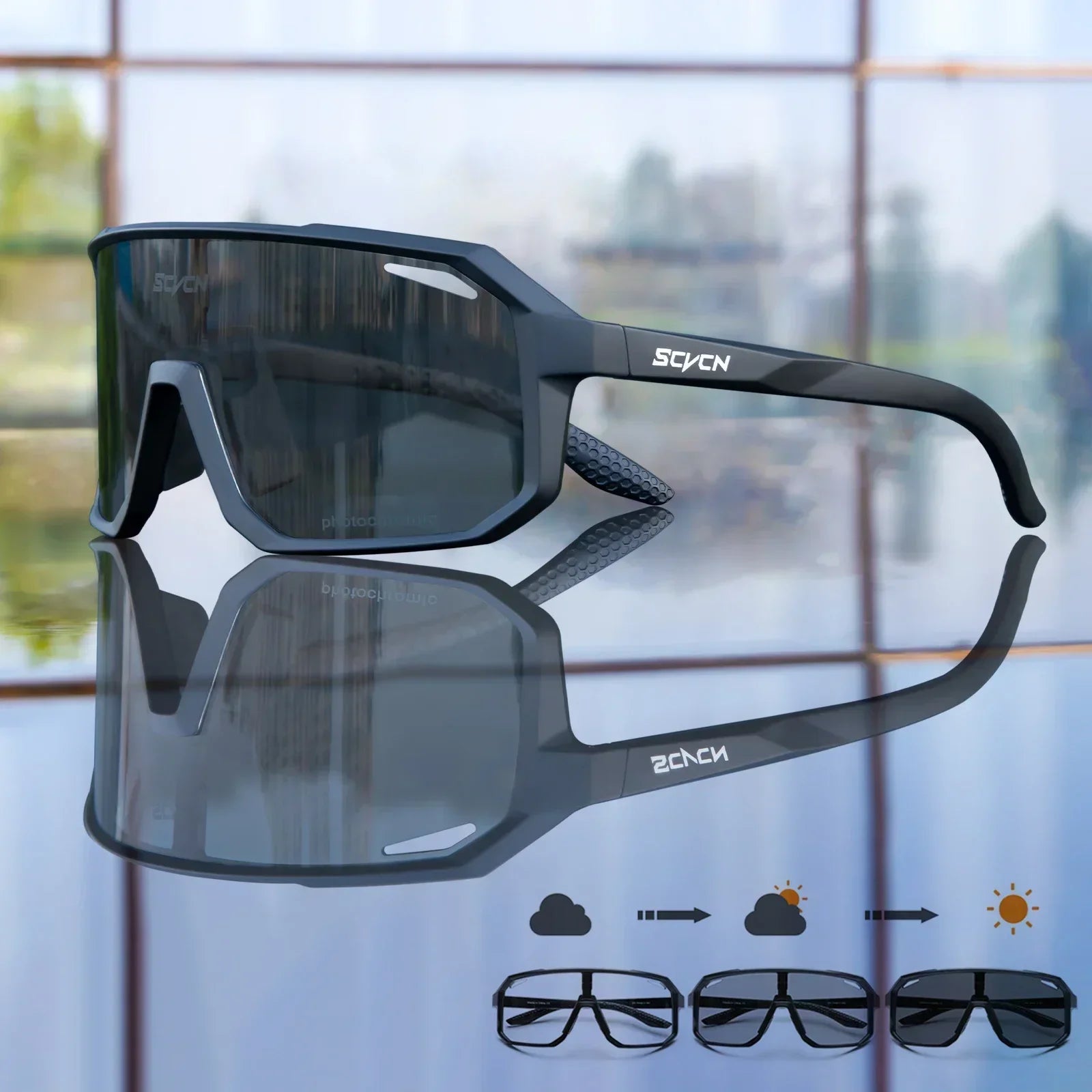 Road Cycling Glasses, UV400 Protection Glasses for Men and Women,