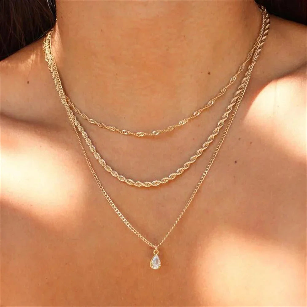 Gold Plated Coin Head Pendant