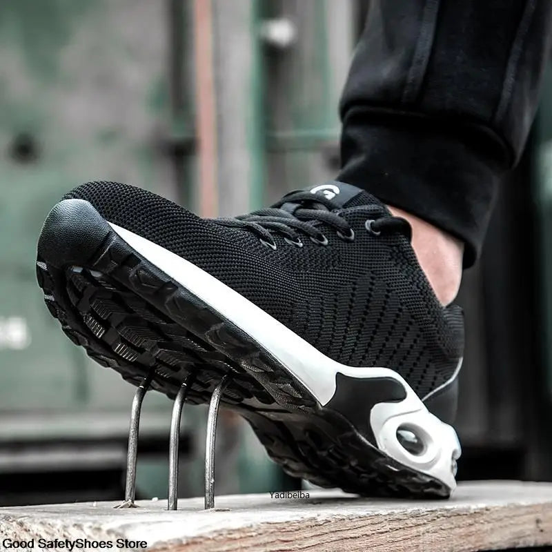 Steel toe safety shoes for men and women