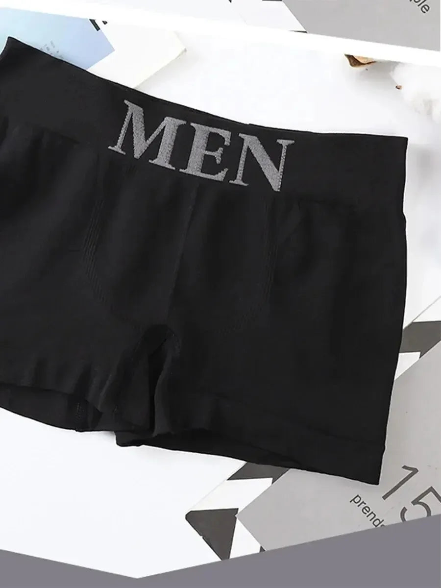 packs of men's high-elasticity boxer briefs