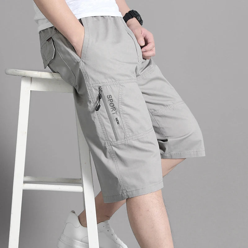 Summer cotton shorts, suitable for climbing and running, with an elastic waistband, sportswear

شورت قطن صيفي، مناسب التسلق والجري، بخصر مطاطي، ملابس رياضية