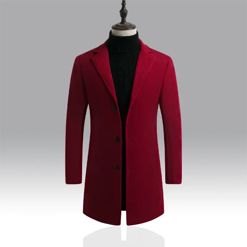 New long cotton coat for spring and autumn
معطف قطني طويل جديد لربيع وخريف