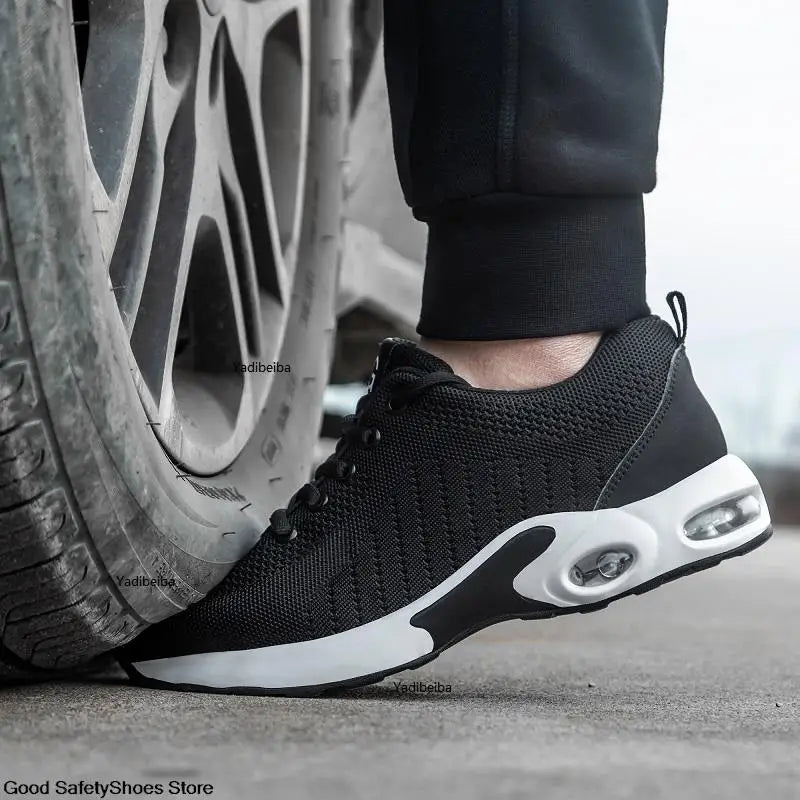 Steel toe safety shoes for men and women