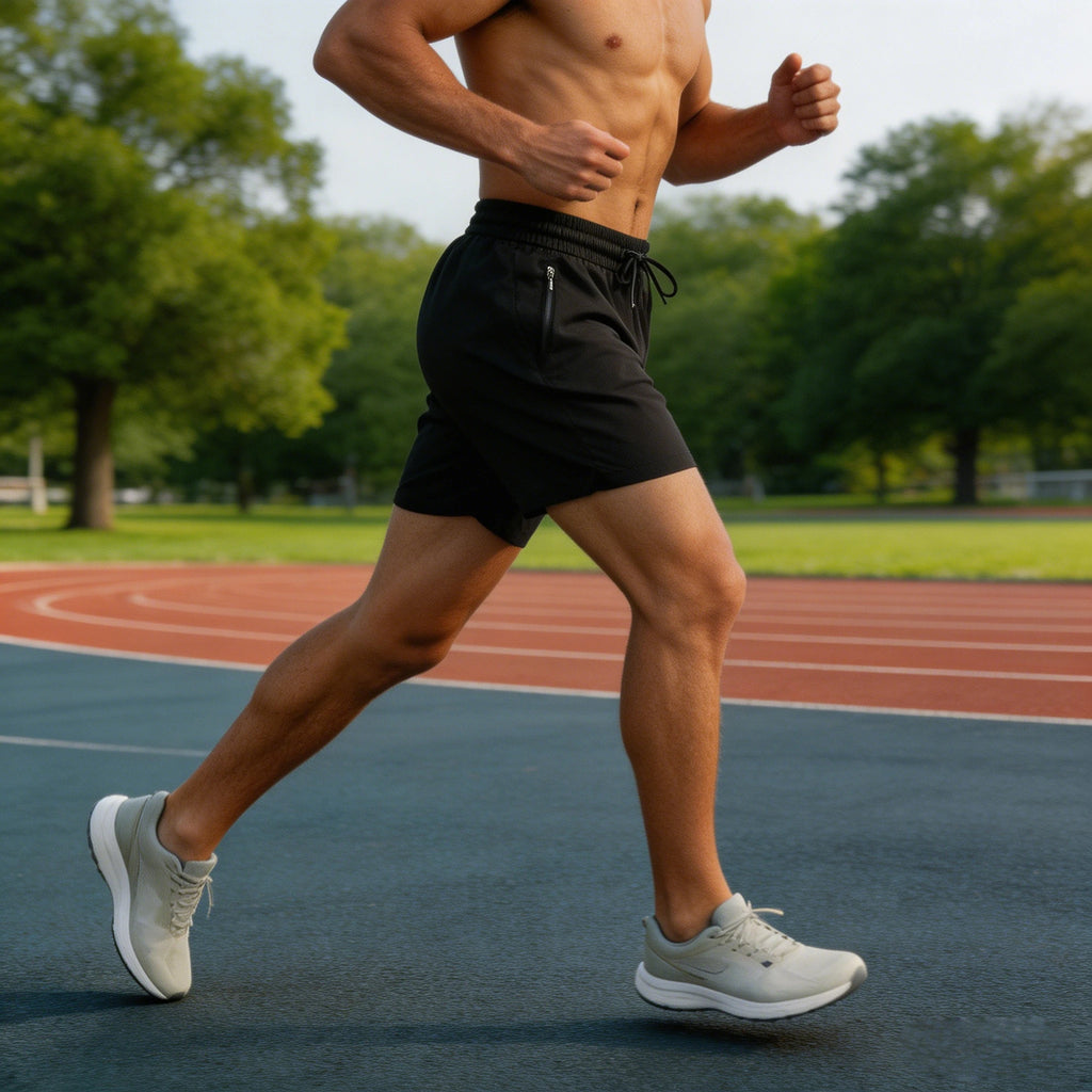 Men's quick-drying athletic shorts