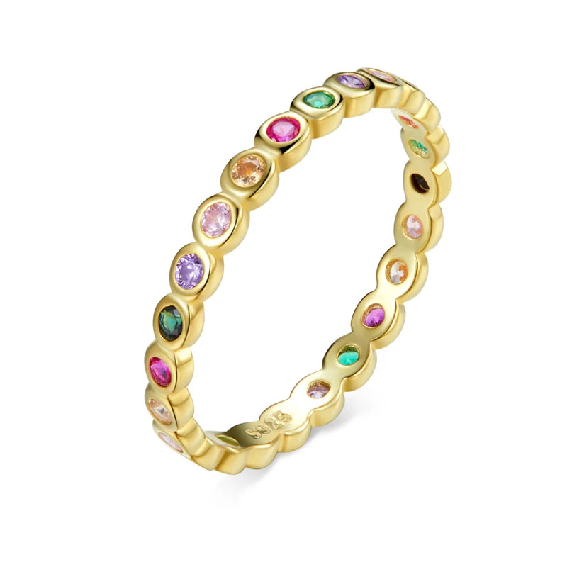 Simple 925 Sterling Silver Rings for Women