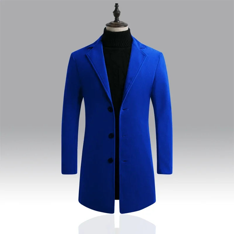 New long cotton coat for spring and autumn
معطف قطني طويل جديد لربيع وخريف