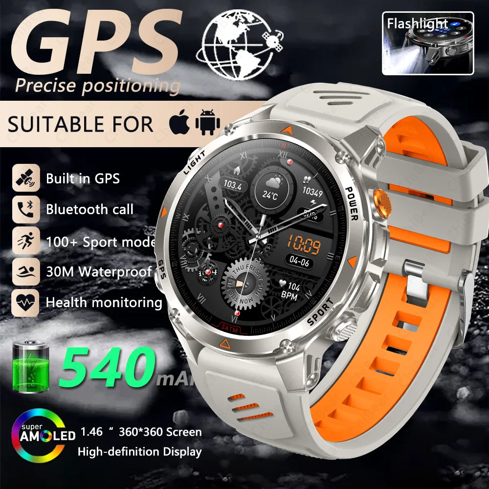 T-Rex 3 Smart Watch for Men, equipped with Global Positioning System (GPS)

ساعة T-Rex 3 الذكية للرجال، مزودة بنظام تحديد المواقع العالمي (GPS)