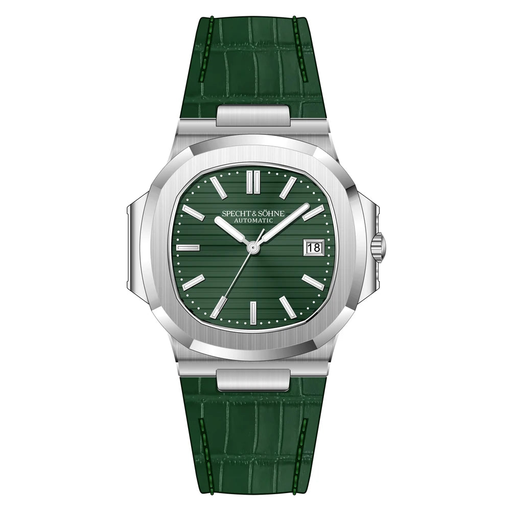 Spectrum Son Men's Automatic Mechanical Watch, Sapphire Crystal, Stainless Steel