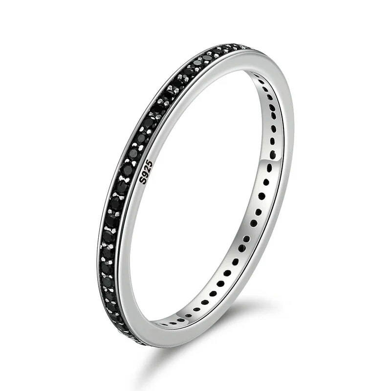 Simple 925 Sterling Silver Rings for Women