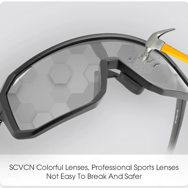 Road Cycling Glasses, UV400 Protection Glasses for Men and Women,