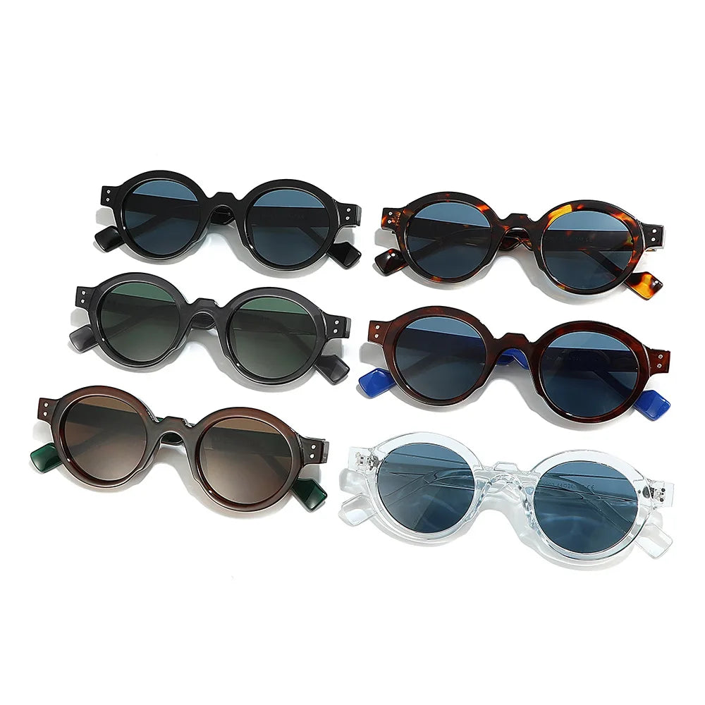 Round sunglasses for men, women, small frame prescription glasses