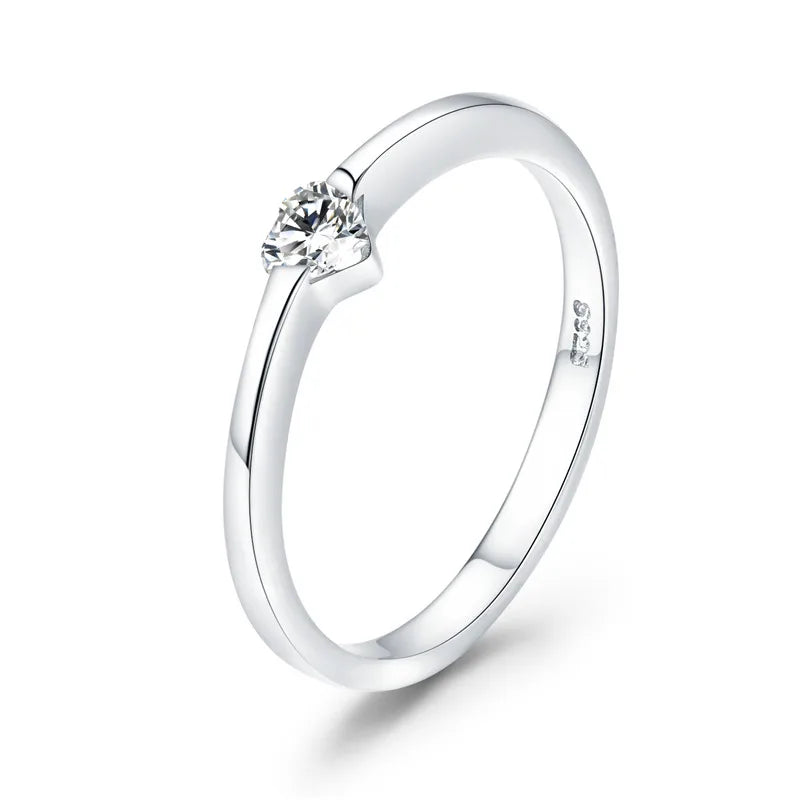 Simple 925 Sterling Silver Rings for Women