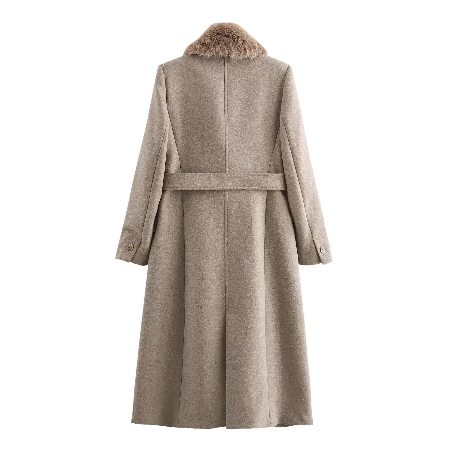 New women's winter tweed coat,